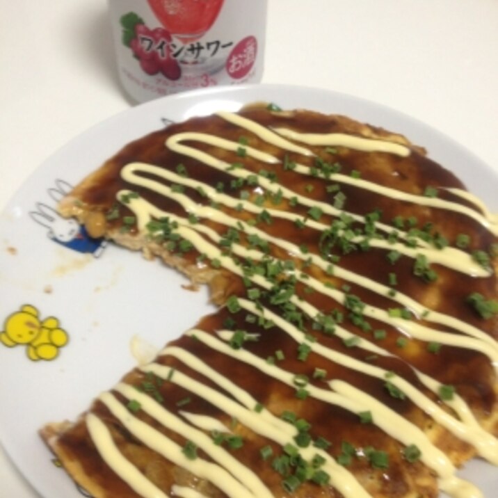 お酒のお供に♡納豆とんぺい焼き(ノ)`ω'(ヾ)